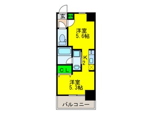 Ｄクレンツ平野の物件間取画像